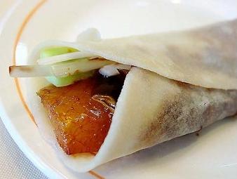 Pekingi kacsa wrap